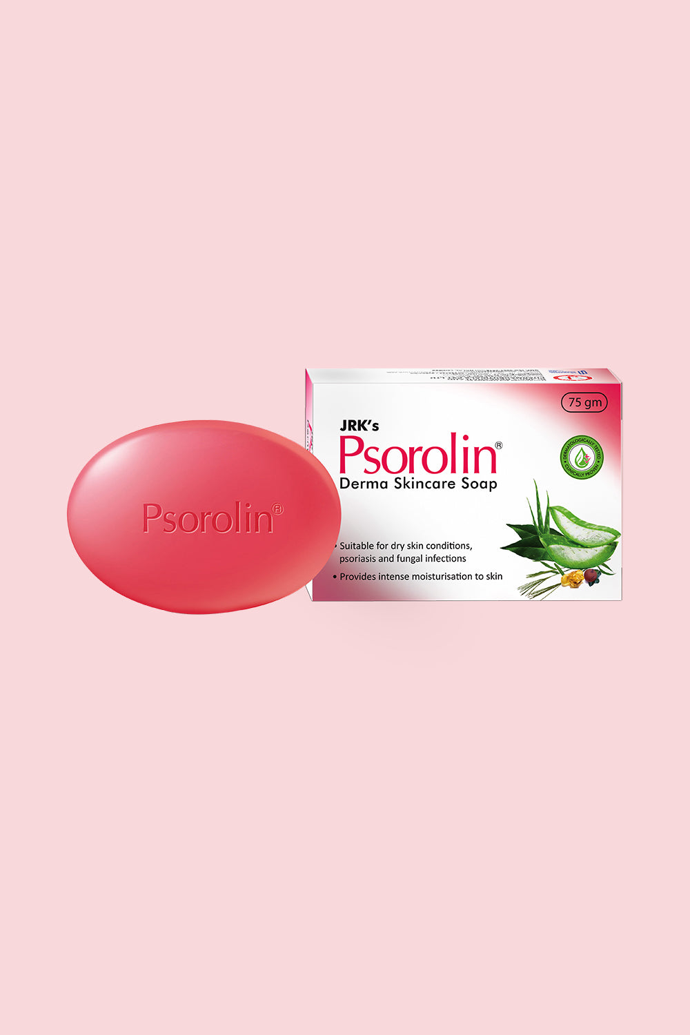 Psorolin Derma skin care soap 75 gm Pack of 3