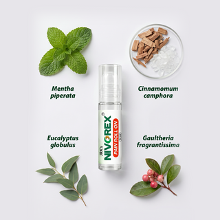 JRK’s Nivorex Pain Roll-On ingredients