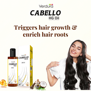 Verdura cabello HG oil for hair growth 