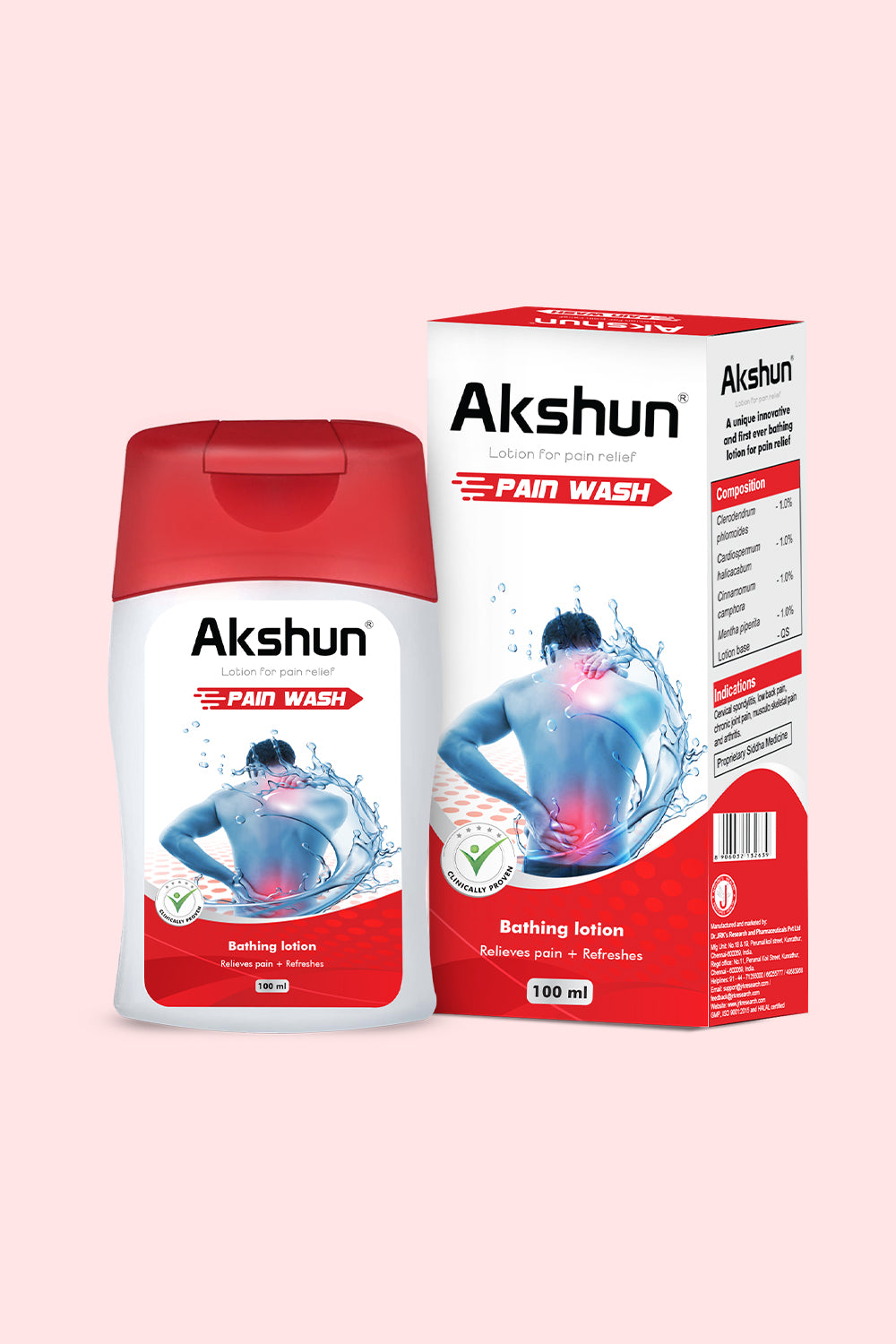 Akshun lotion for pain relief 100 ml