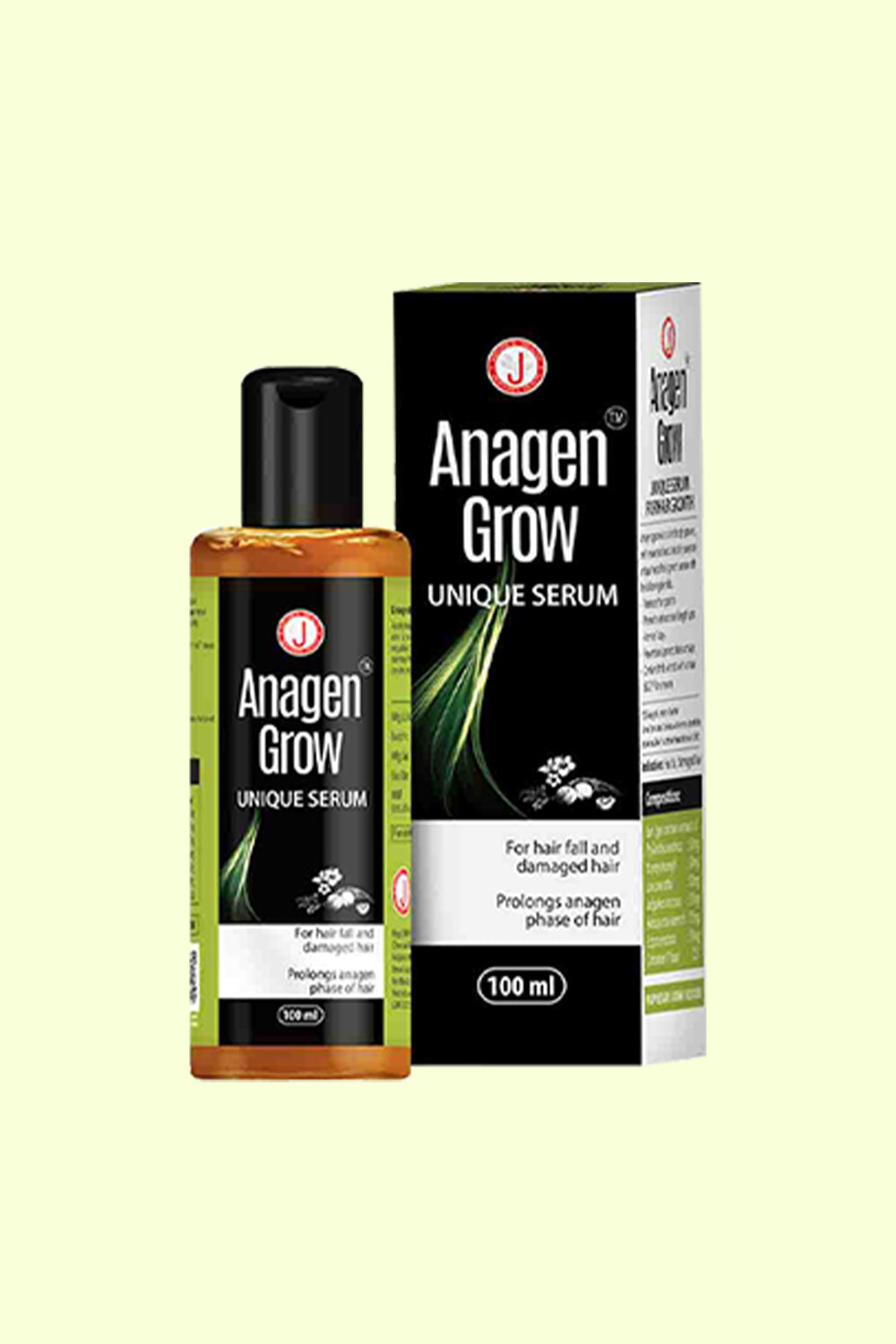 Anagen Grow unique hair serum Pack of 2