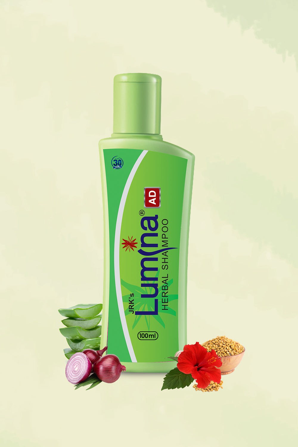 Lumina AD Herbal Shampoo100 ml Pack of 2